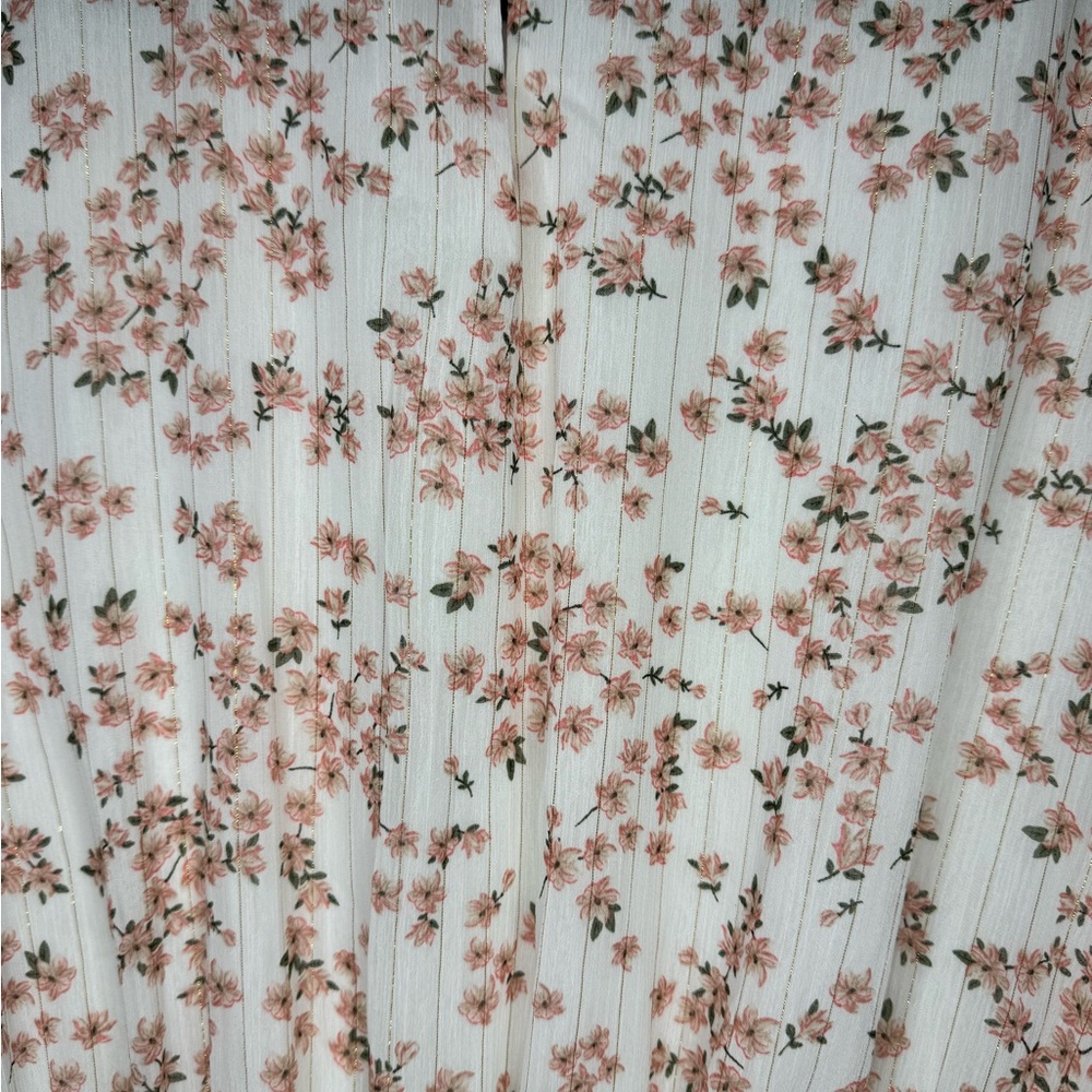 Draper James Pink Floral Ruffle Dress - Picture 6 of 6